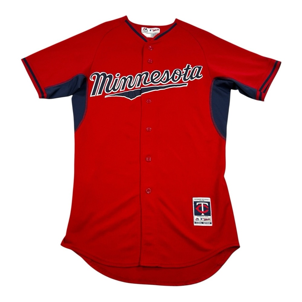 Minnesota Twins Majestic Team Issued Size 40 Batting Practice Baseball Jersey